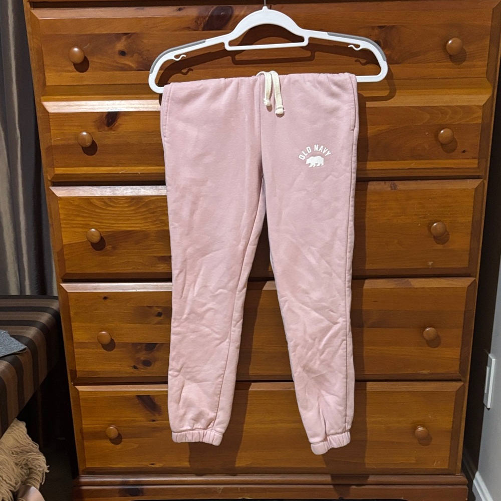 Old Navy Light Pink Kids Sweatpants